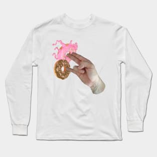 2 In The Pink 1 In The Stink T-shirt Funny Salacious Donut Long Sleeve T-Shirt